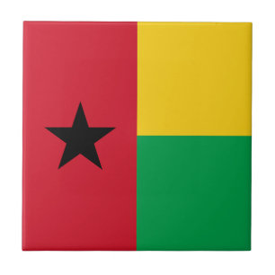 Carreau Drapeau de la Guinée-Bissau