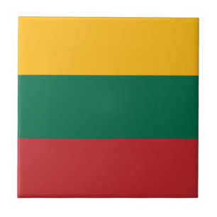 Carreau Drapeau de la Lituanie