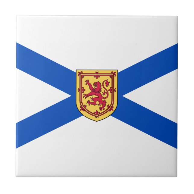 Carreau Drapeau de la Nouvelle-Écosse (Province canadienne (Devant)