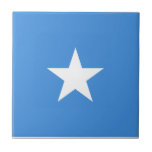 Carreau Drapeau de la Somalie<br><div class="desc">Drapeau patriotique de la Somalie.</div>