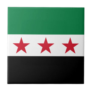 Carreau Drapeau de la Syrie