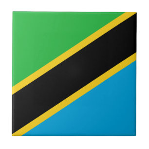 Carreau Drapeau de la Tanzanie