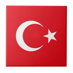 Carreau Drapeau de la Turquie