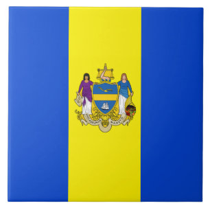 Carreau Drapeau de la ville de Philadelphie