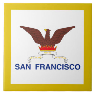 Carreau Drapeau de la ville de San Francisco