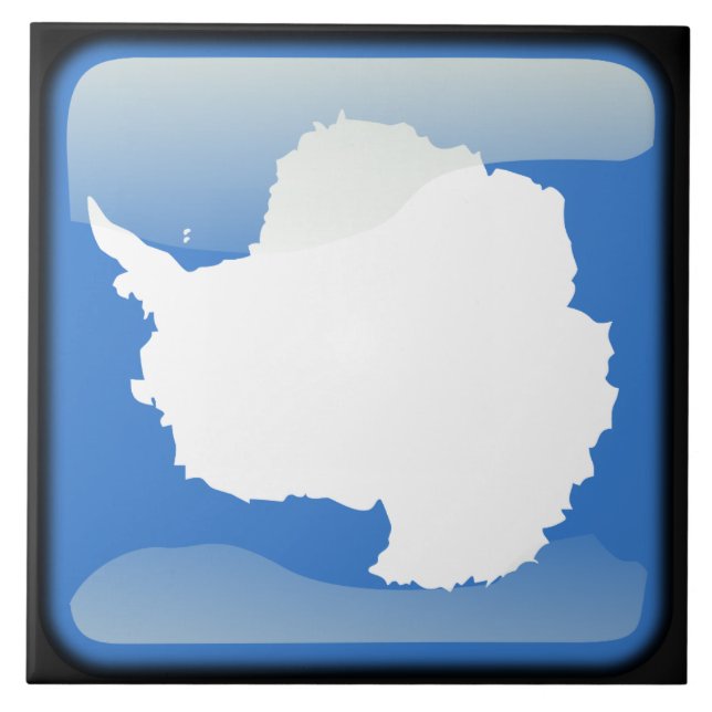 Carreau Drapeau de l'Antarctique (Devant)