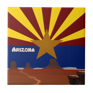 Carreau Drapeau de l'Arizona