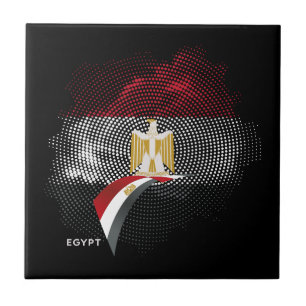 Carreau Drapeau de l'Égypte