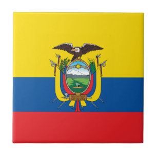 Carreau Drapeau de l'Equateur