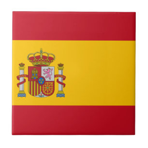 Carreau Drapeau de l'Espagne - le Bandera de España -
