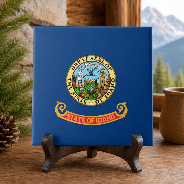 Carreau Drapeau de l'État de l'Idaho (Idaho State Flag Tile)