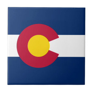 Carreau Drapeau de l'État du Colorado