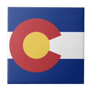 Carreau Drapeau de l'état du Colorado