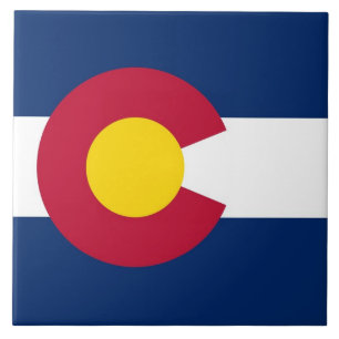 Carreau Drapeau de l'État du Colorado