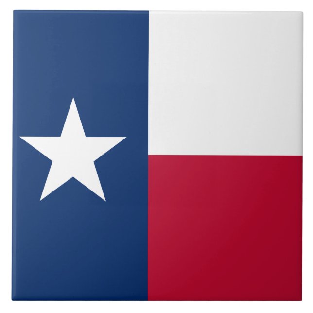 Carreau Drapeau de l'État du Texas (Devant)