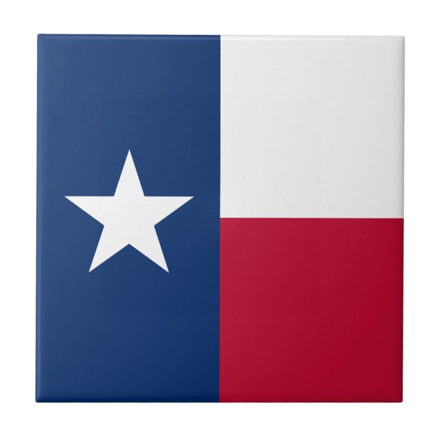 Carreau Drapeau de l'État du Texas (Devant)