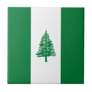 Carreau Drapeau de l'île Norfolk