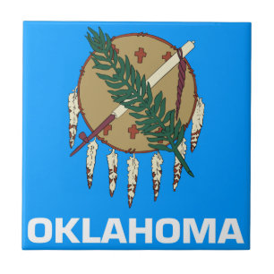 Carreau Drapeau de l'Oklahoma
