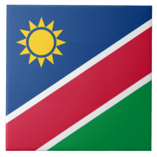 Carreau Drapeau de Namibie (Afrique australe)