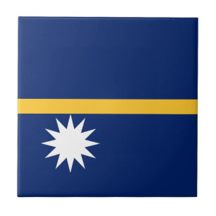 Carreau Drapeau de Nauru