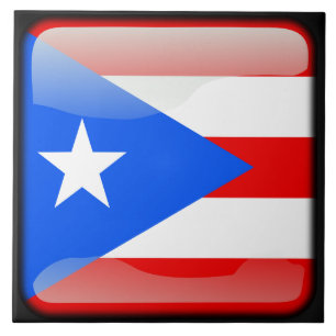 Carreau Drapeau de Porto Rico