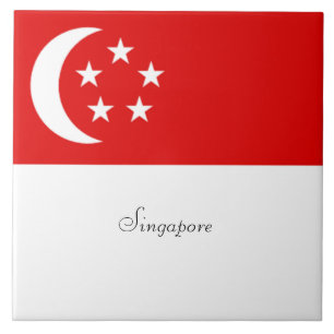 Carreau Drapeau de Singapour
