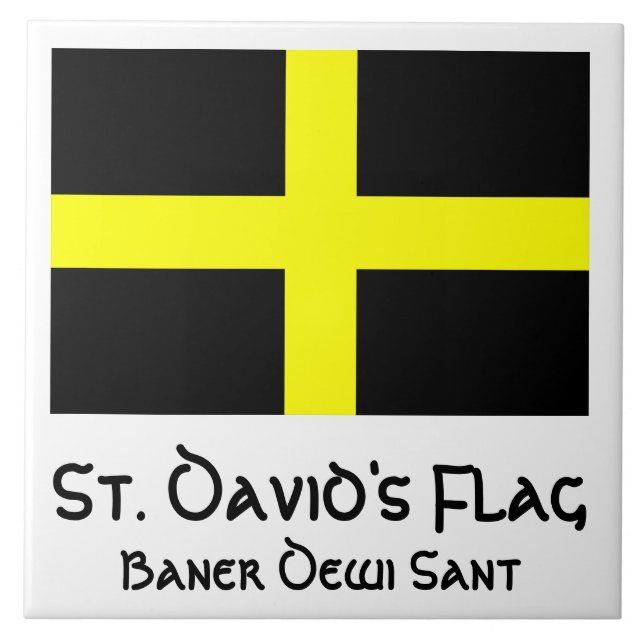 Carreau Drapeau de St David (Devant)