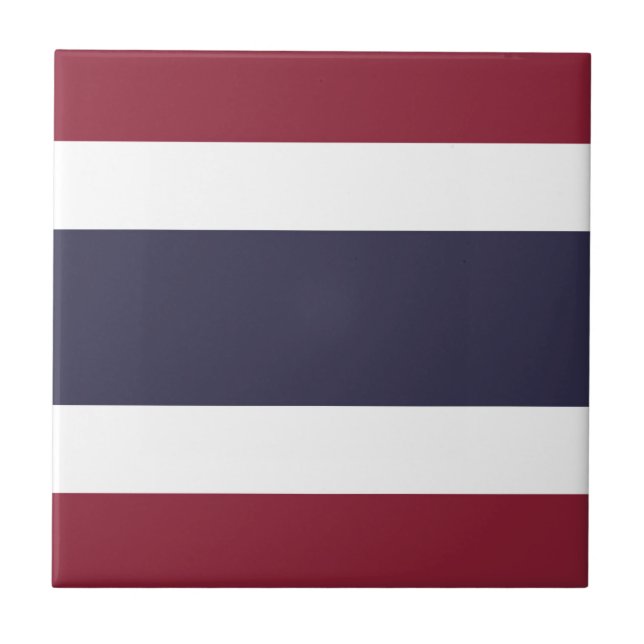 Carreau Drapeau de Thaïlande (Devant)