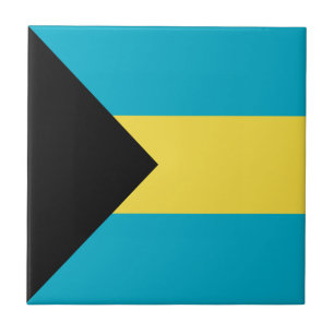 Carreau Drapeau des Bahamas