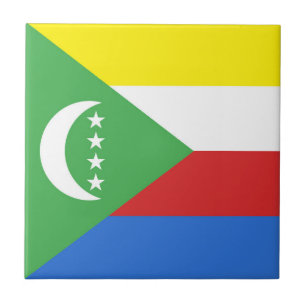 Carreau Drapeau des Comores