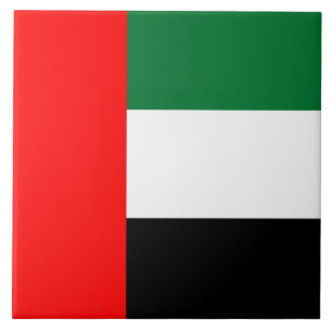 Carreau Drapeau des Émirats arabes unis (EAU)