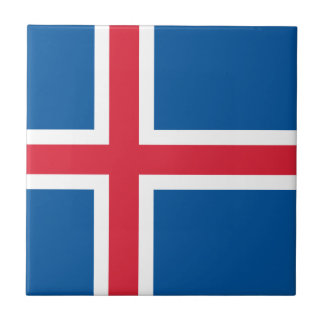 Carreau Drapeau d'Islande