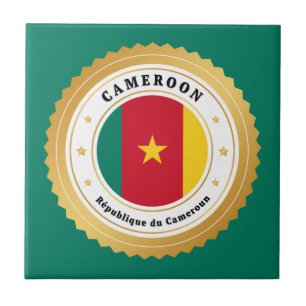 Carreau Drapeau du Cameroun