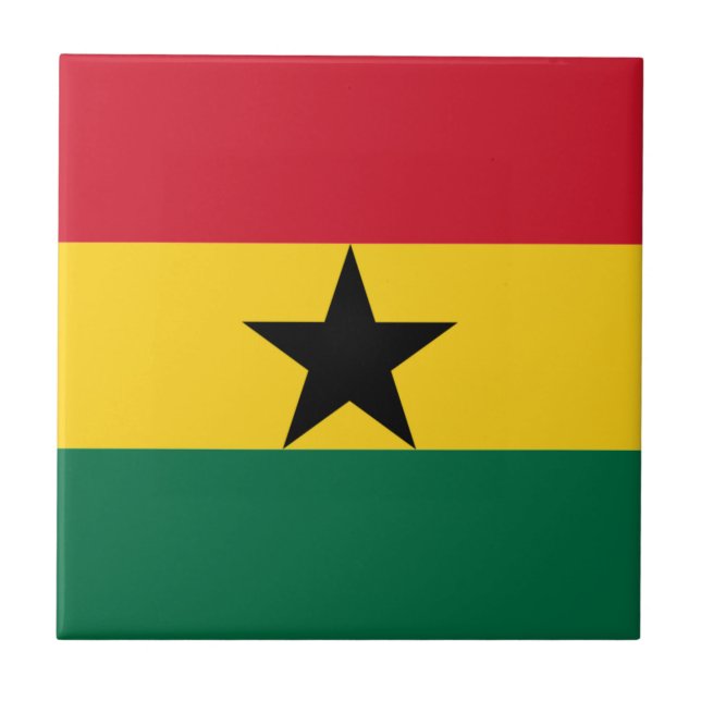 Carreau Drapeau du Ghana (Devant)