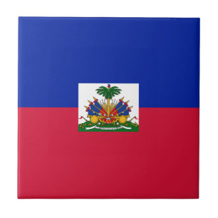 Carreau Drapeau du Haïti