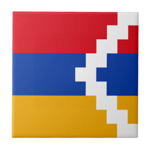 Carreau Drapeau du Haut-Karabagh