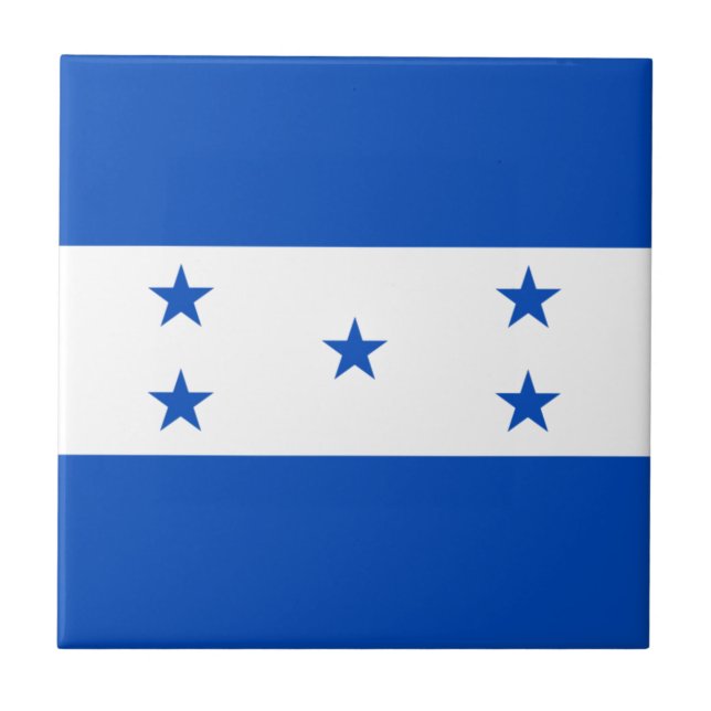 Carreau Drapeau du Honduras (Devant)