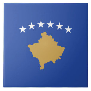 Carreau Drapeau du Kosovo