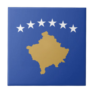 Carreau Drapeau du Kosovo