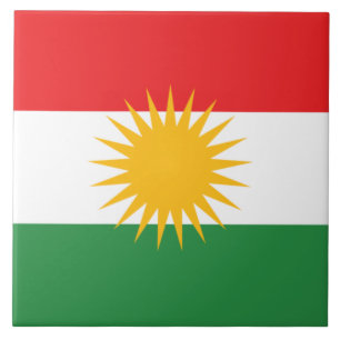 Carreau Drapeau du Kurdistan