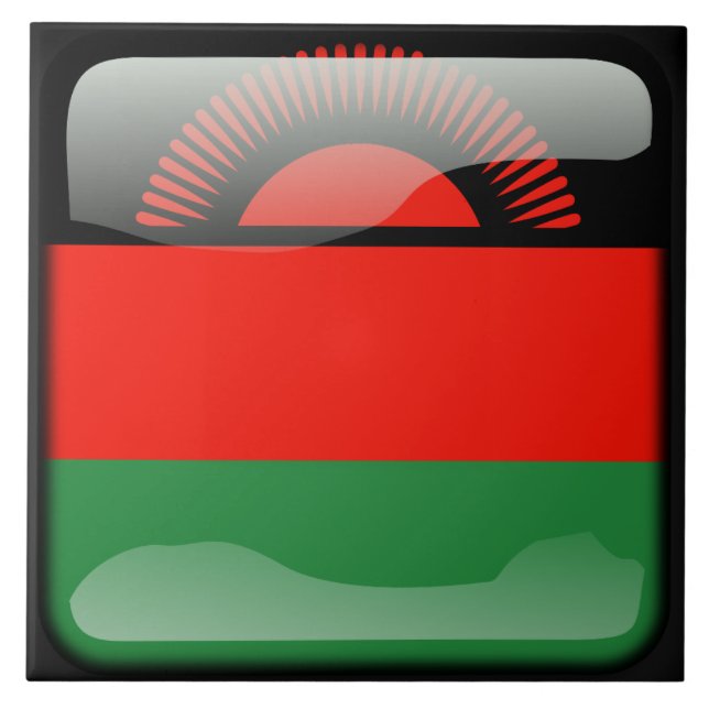 Carreau Drapeau du Malawi (Devant)