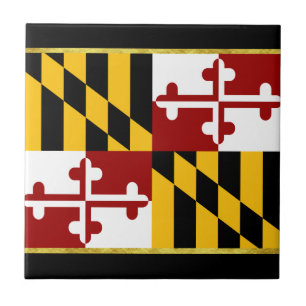 Carreau Drapeau du Maryland