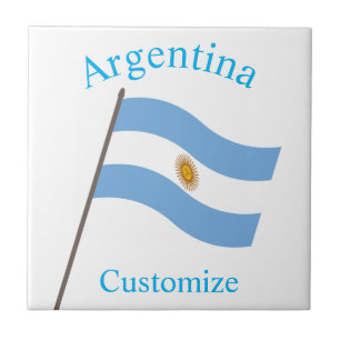 Carreau Drapeau du pays Argentine Thunder_Cove