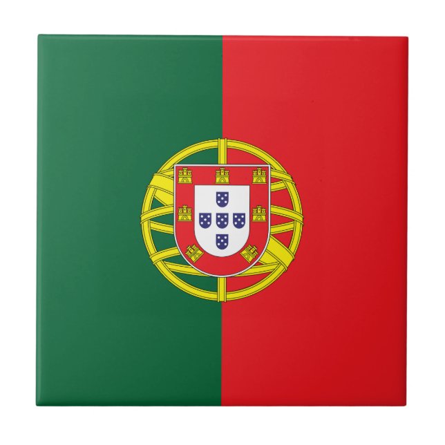 Carreau Drapeau du Portugal (Devant)