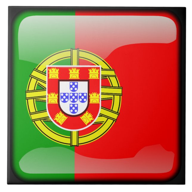 Carreau Drapeau du Portugal (Devant)