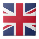 Carreau Drapeau du Royaume-Uni<br><div class="desc">Le drapeau national du Royaume-Uni est l'Union Jack, également connu sous le nom de drapeau de l'Union. Le drapeau se compose de la croix rouge de Saint George (patron de l'Angleterre), bordée de blanc, superposée à la croix de Saint Patrick (patron de l'Irlande), qui sont superposées au Saltire de Saint...</div>
