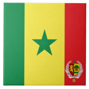 Carreau Drapeau du Sénégal