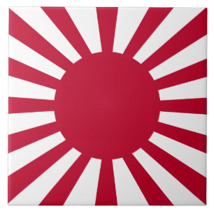 Carreau Drapeau du Soleil Levant du Japon