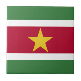 Carreau Drapeau du Suriname