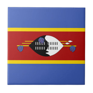 Carreau drapeau du Swaziland